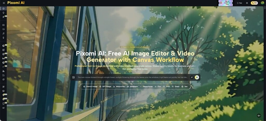 AI-generated campaign characters displayed in consistent styles using Banana Pro AI tool in Pixomi AI platform